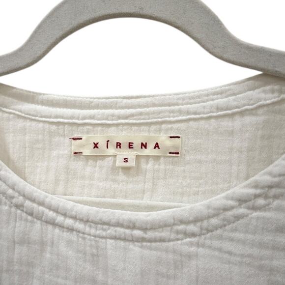 Xirena Savoy Top in White - Picture 4 of 7